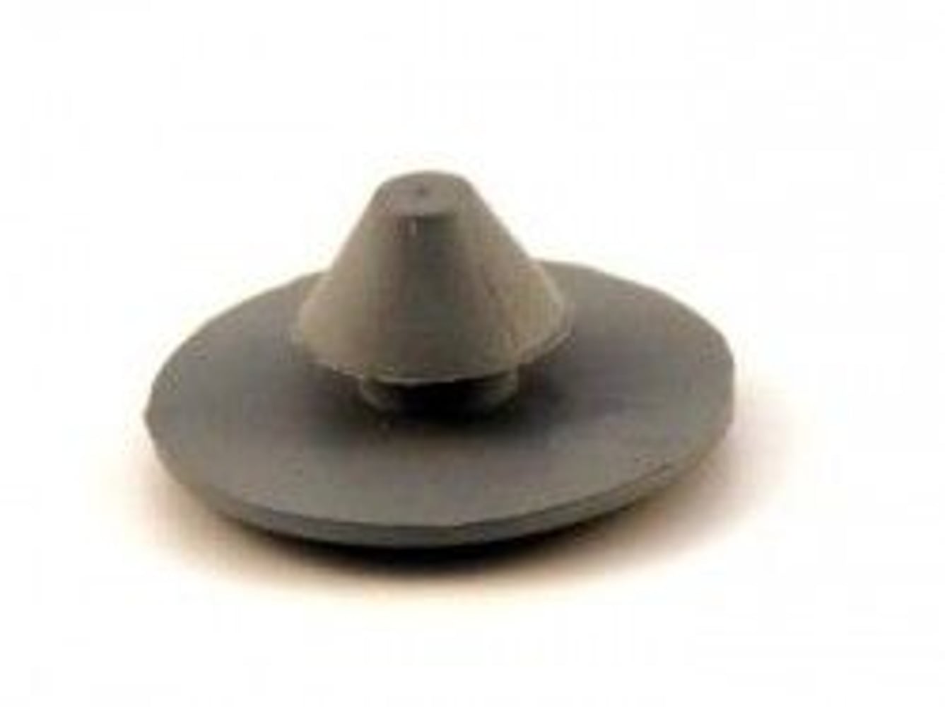 Rubberknop tapijt grijs