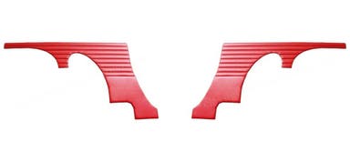 Achterpanelen voor Volvo 1800 1963 rood