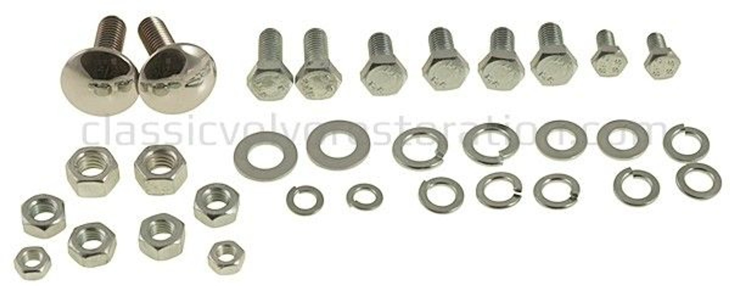Montageset voor de voorbumper van de Volvo PV, Duett