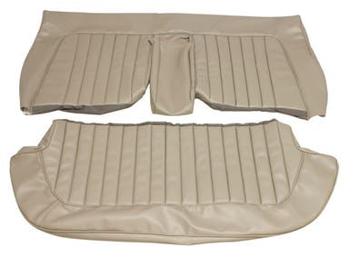 Bekleding achterbank voor Volvo Amazon 4d 1960-61 US grijs beige