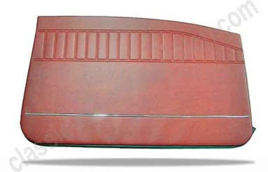 Deurpanelen voor Volvo Amazon 2d 1969 rood