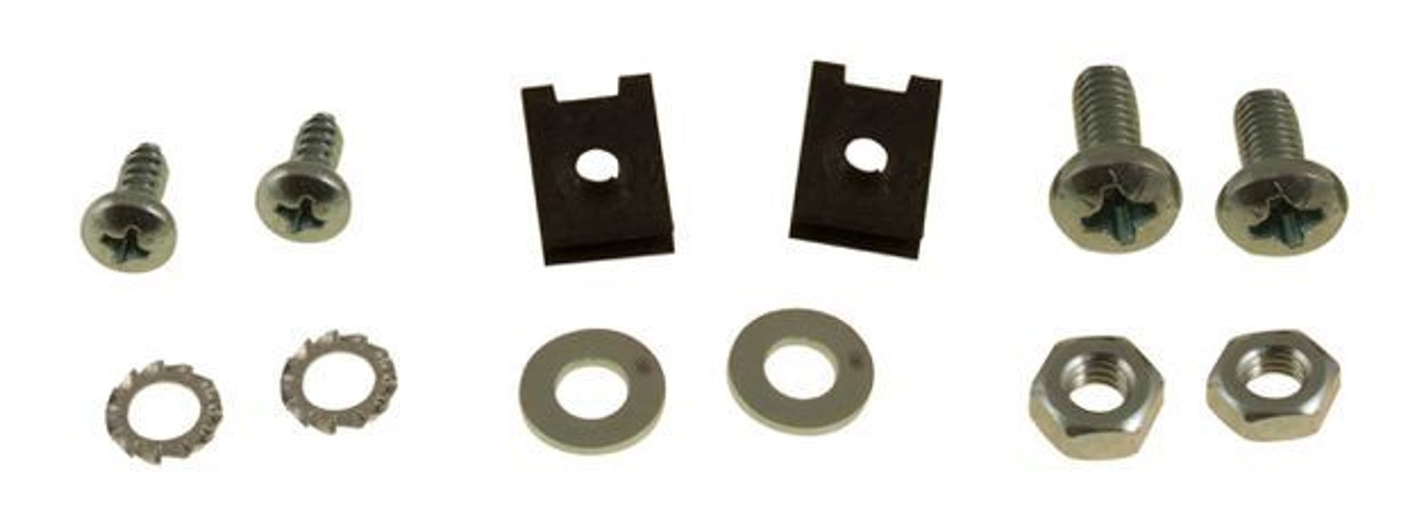 Montageset Kentekenplaat