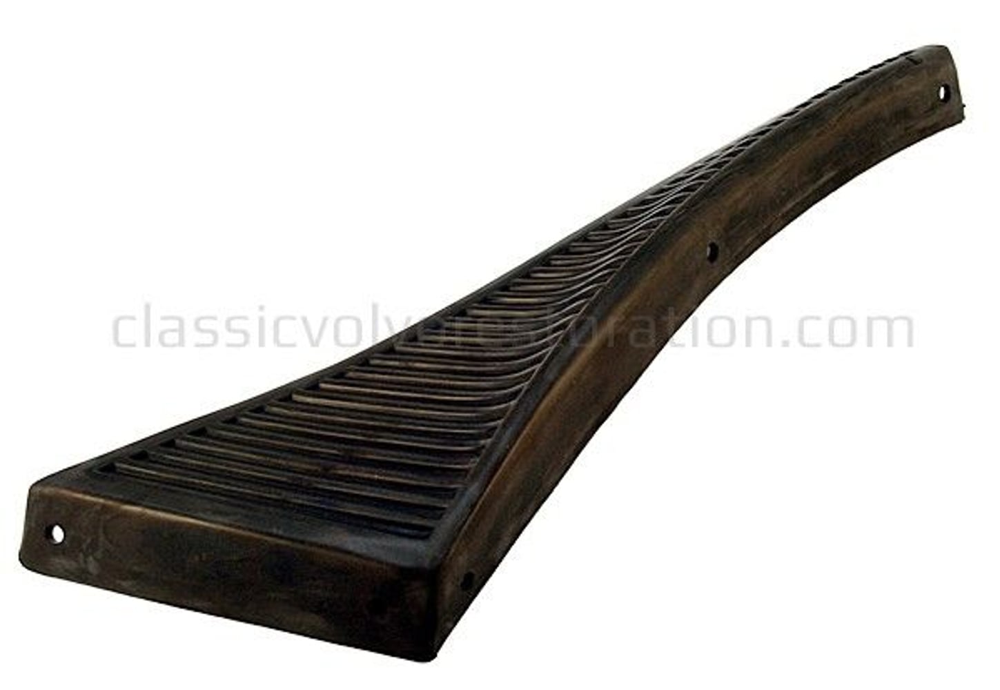 Rubberen strip steenslag links