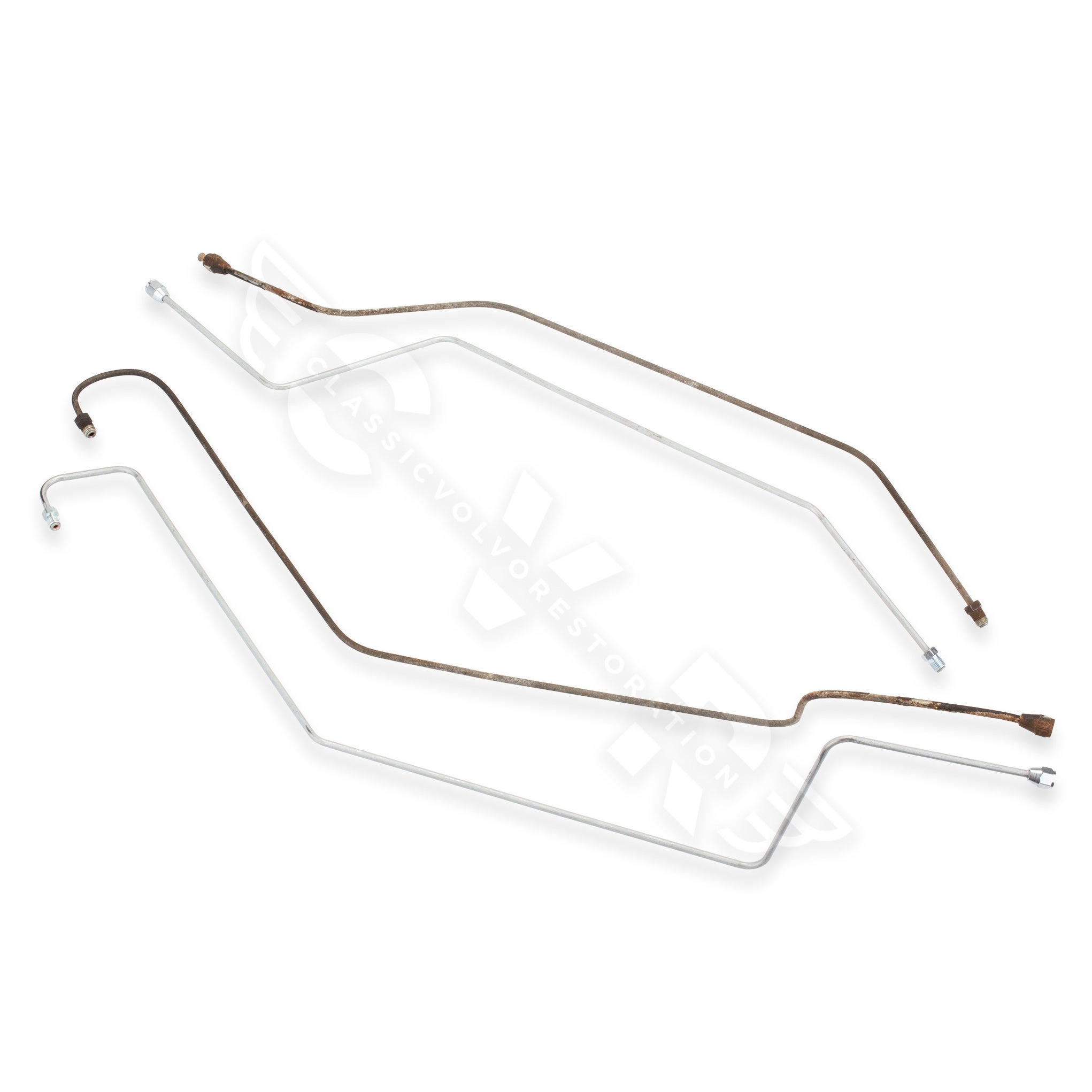 Remleiding Volvo 1800 69-73 Voor-Rechts LHF