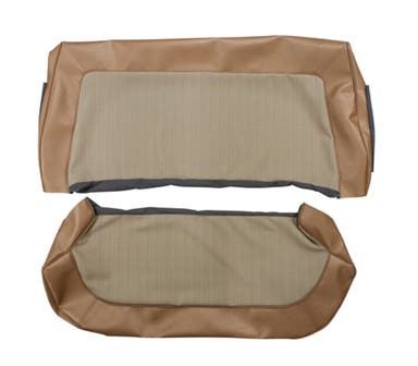 Bekleding achterbank voor Volvo Amazon 4d 1960-61 bruin