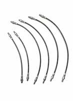 Remslangset metaalomvlochten