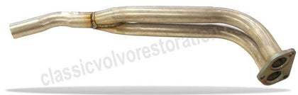 Uitlaatpijp Volvo 1800S 66-69 vooraan dubbele pi