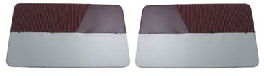 Deurpanelen voor Volvo PV444E-K 1953-57 rood/grijs