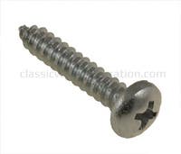 Schroef kruis ronde kop puntig