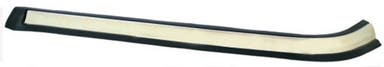 Achterbumperbekleding voor Volvo 240, 260, 262, chroom, links