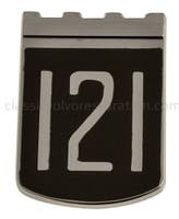 Embleem "121" voor Volvo Amazon 1965-70 — bild 2 av 2