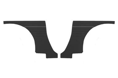 Achterpanelen voor Volvo 1800S, 1800E 1964-71 zwart