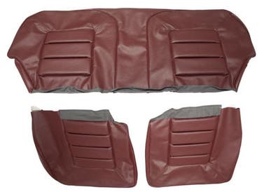 Achterbankbekleding voor Volvo 164 1970 bordeauxrood ch -22322