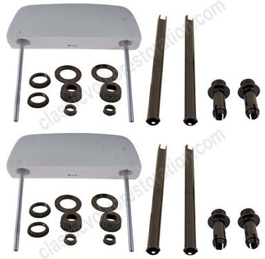 Hoofdsteun met montageset voor Volvo 1800, 1800E, 1800ES