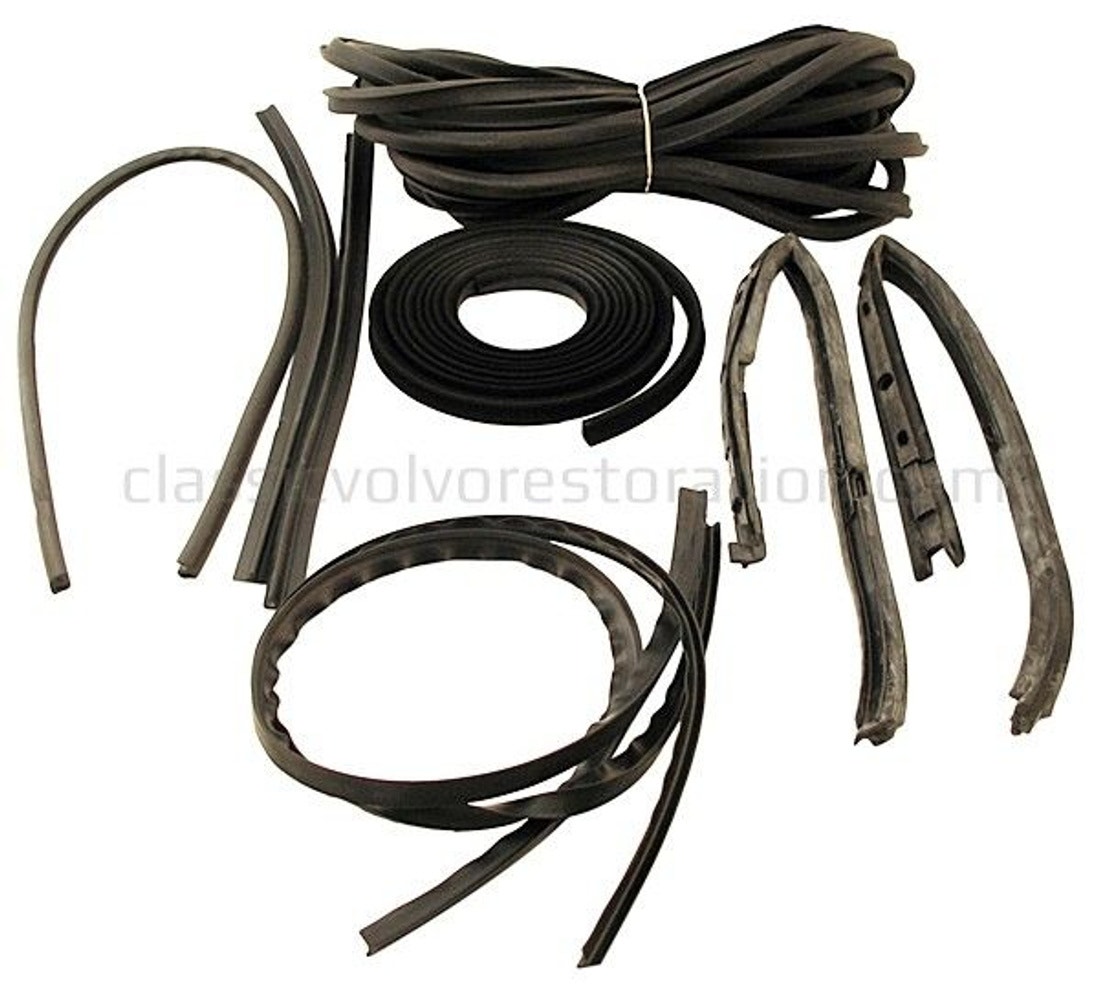 Rubber en sierlijst set Duett