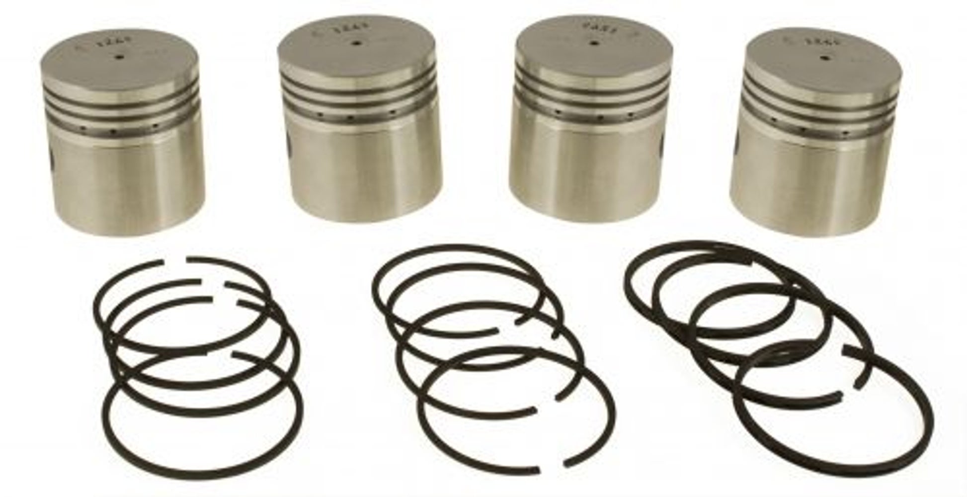 Zuigerset met zuigerveren B4B-standaard voor Volvo PV444, Duett