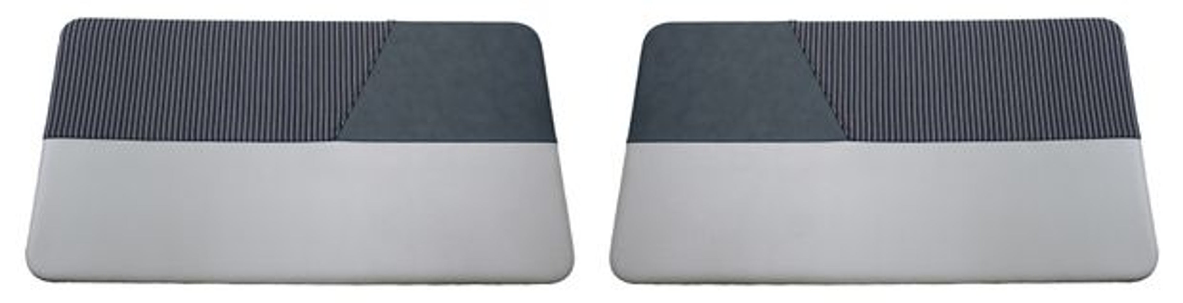 Deurpanelen voor Volvo PV444E-K 1953-57 blauw/grijs