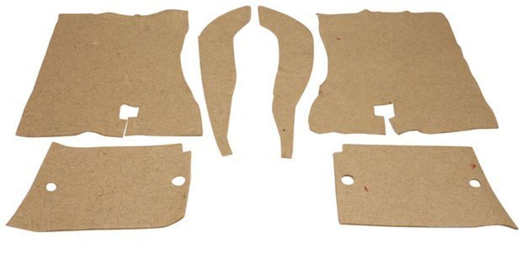 Montageset rubbermat voor