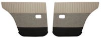 Achterportierpanelen voor Volvo Amazon 4d 1959-60, beige/grijs/zwart — bild 1 av 2