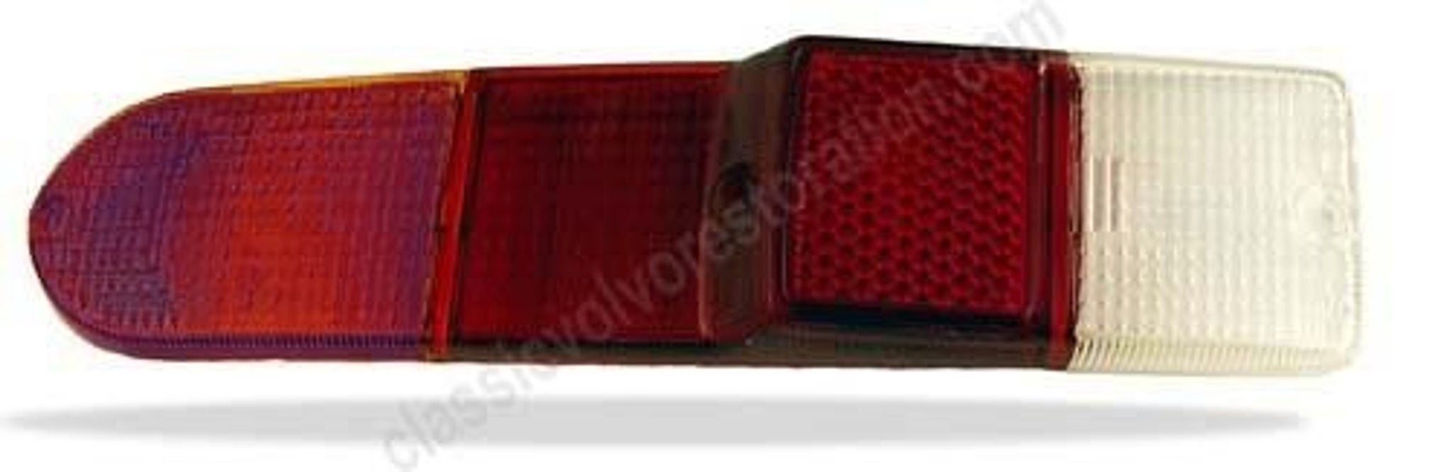 Achterlichtglas rood/rood L/R