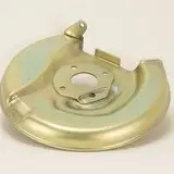 Rembeschermplaat voorzijde voor Volvo 140, 164, 1969-74, rechts