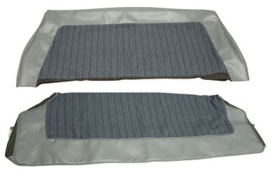 Bekleding achterbank voor Volvo Amazon 2d 1962-63 lichtblauw