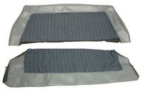 Bekleding achterbank voor Volvo Amazon 2d 1962-63 lichtblauw — bild 1 av 2