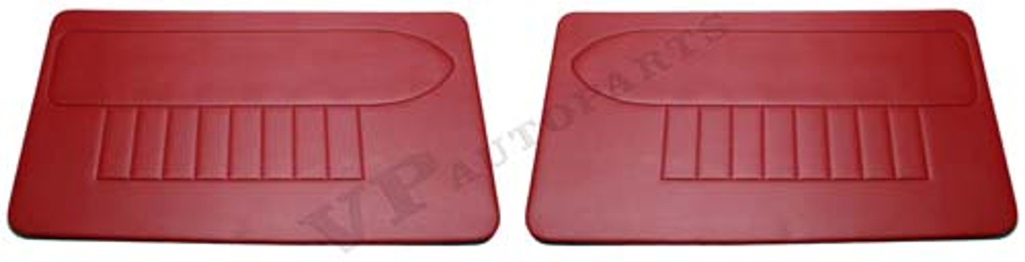 Deurpanelen voor Volvo PV544A 1958-1960, rood