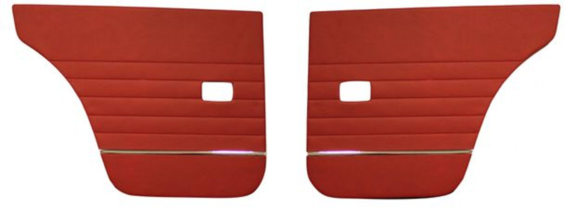 Achterportierpanelen voor Volvo Amazon 4d, Amazon Kombi 1963-64 rood — bild 2 av 2