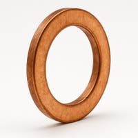Koperen ring 10,3 x 15,7 x 0,8 mm voor Volvo PV444, PV544, Duett, Amazon, Amazon Kombi, 1800 — bild 2 av 2