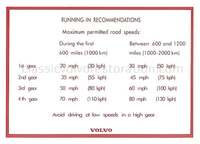 Sticker inrijden Amazon/140