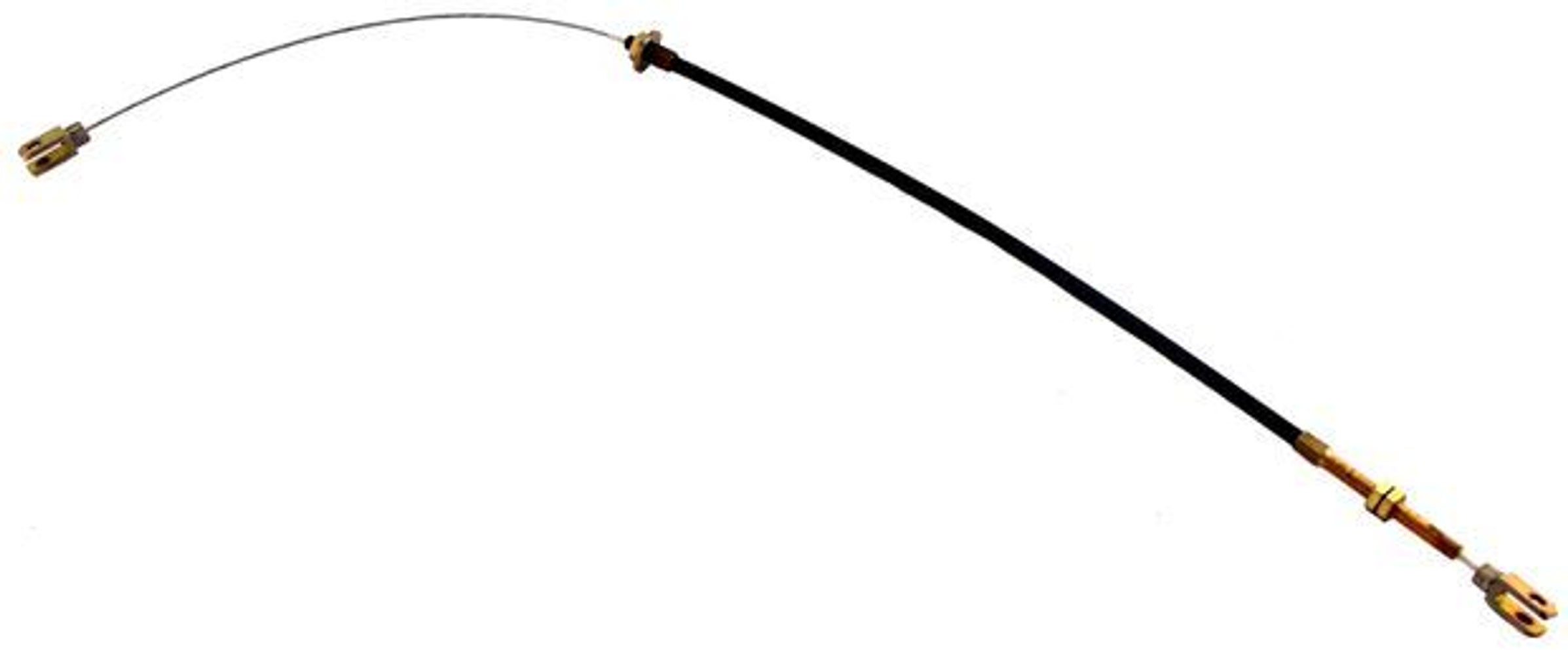 Gashendel met kabel voor Volvo 140, B20E, B20F