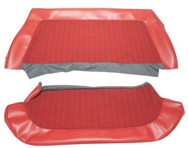 Bekleding achterbank voor Volvo Amazon 4d 1962-63 rood