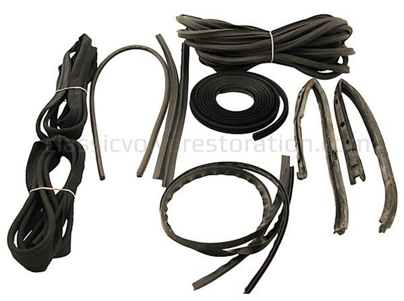 Rubberen strip en montageset