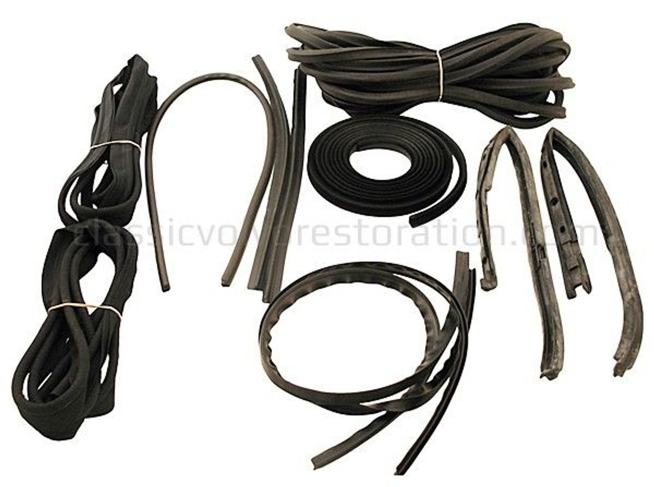 Rubberen strip en montageset