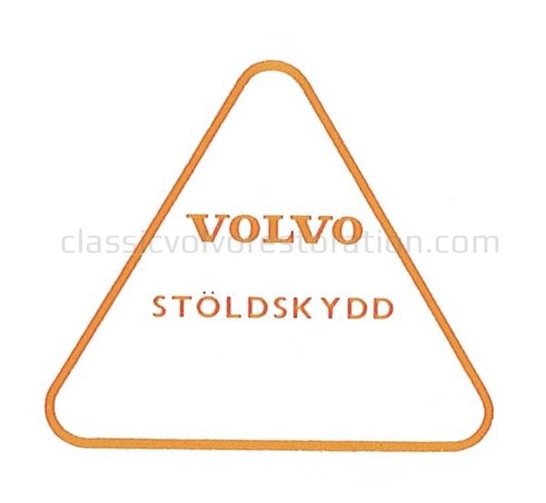 Diefstalbeveiligingssticker — bild 2 av 2