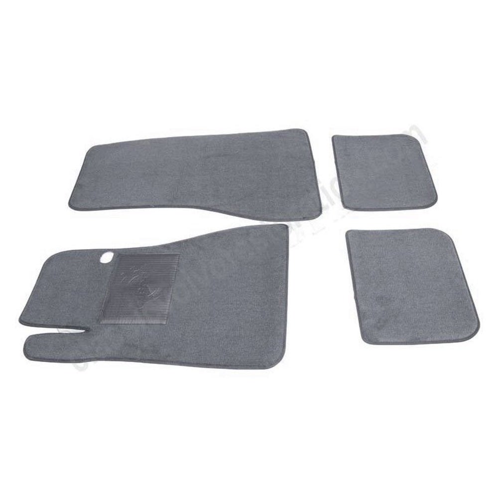 Tapijtset accessoires voor Volvo 1800E, 1800ES, grijs textiel