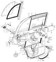 Deurgreep buiten links