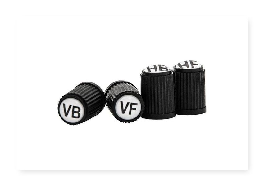 Ventieldop, bandenmarkering 4-pack — bild 1 av 3
