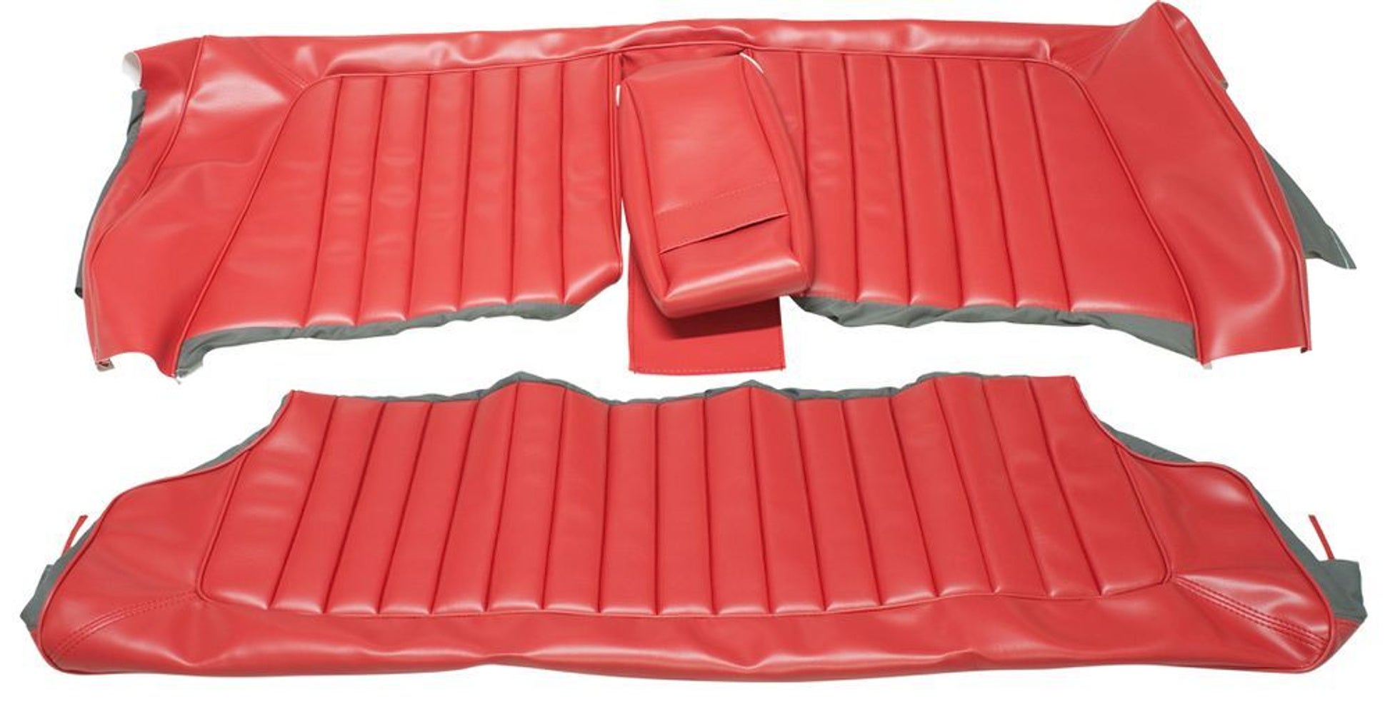 Bekleding achterbank voor Volvo Amazon 2d 1964 US rood