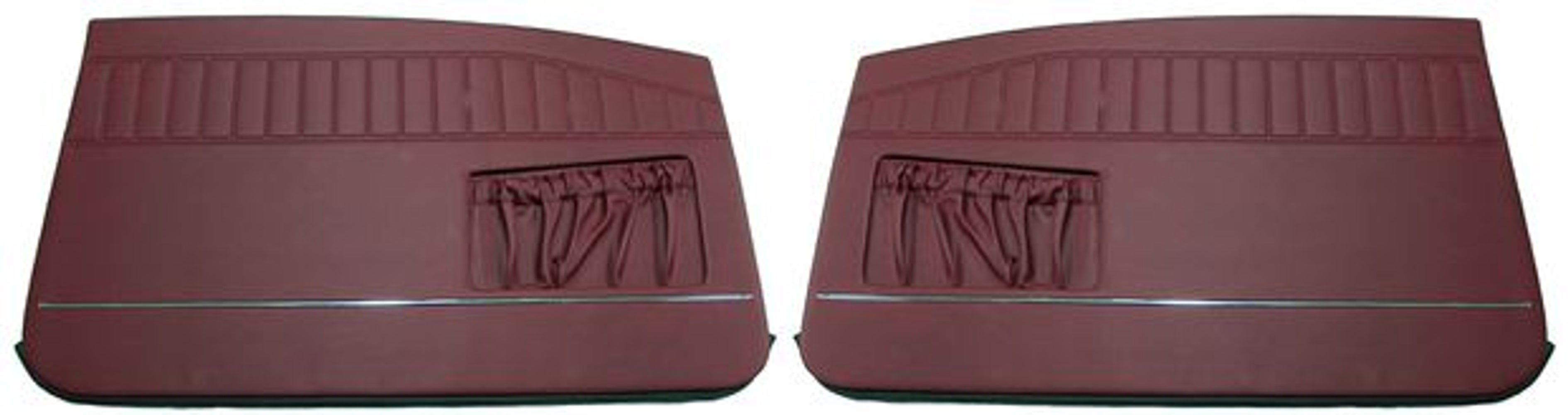 Deurpanelen voor Volvo Amazon 2d 1967-68 rood — bild 2 av 2