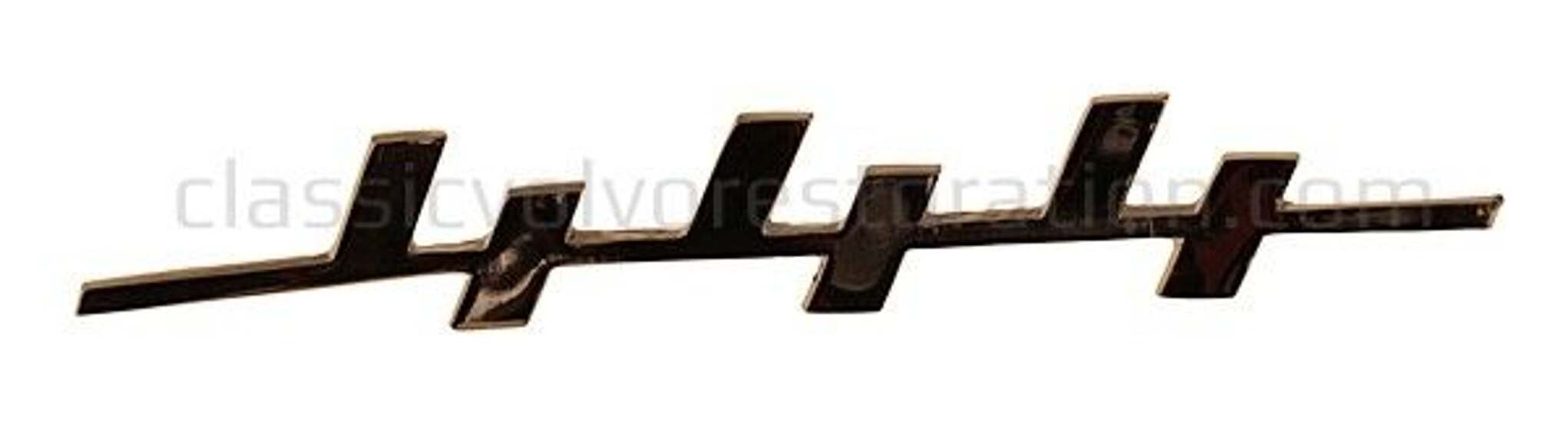 Embleem Volvo PV 444 (tekst)