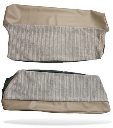 Bekleding achterbank voor Volvo PV544, Duett 1962-63 nougat