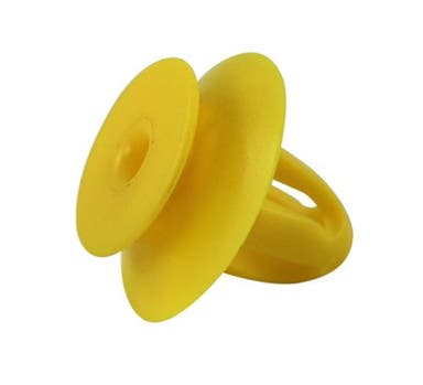 Deurpaneelclips voor Volvo 740, 760, 780, C70, geel