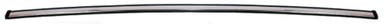 Achterbumper sierlijst voor Volvo 240, 244, 260, 262, chroom, midden