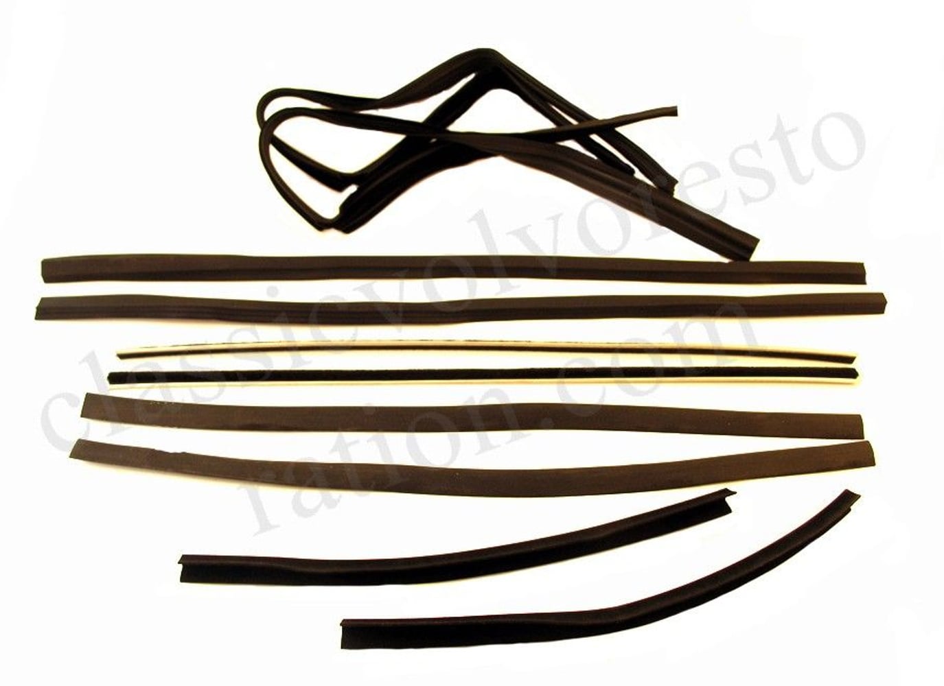 Geleiderailset voor Volvo Amazon 2d 1969-70