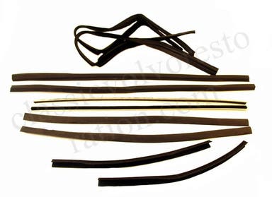 Geleiderailset voor Volvo Amazon 2d 1969-70