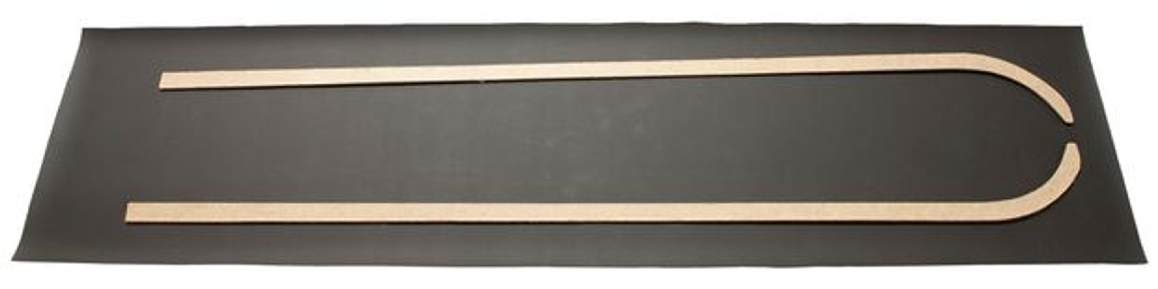 Panelen B-stijl voor Volvo PV544 1965, zwart
