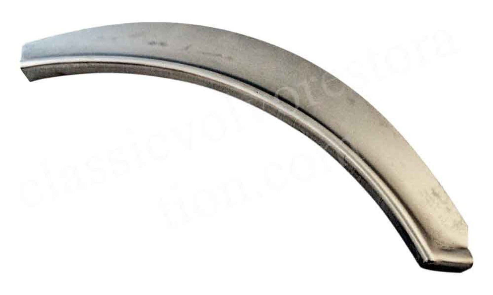 Spatbordrand achter links helft