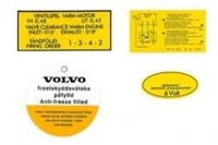 Stickerset voor Volvo B16A — bild 1 av 2